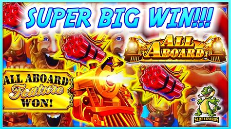 SUPER BIG WIN!!! All Aboard Dynamite Dash Slot TRAIN .